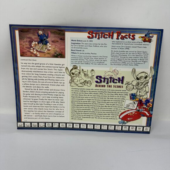 Willabeee & Ward Disney Stitch 2002 Collectible Patch With Card - Picture 4 of 4